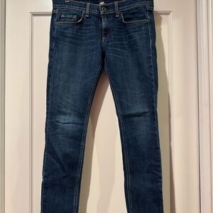 Rag & Bone Indigo Tomboy Denim Jeans